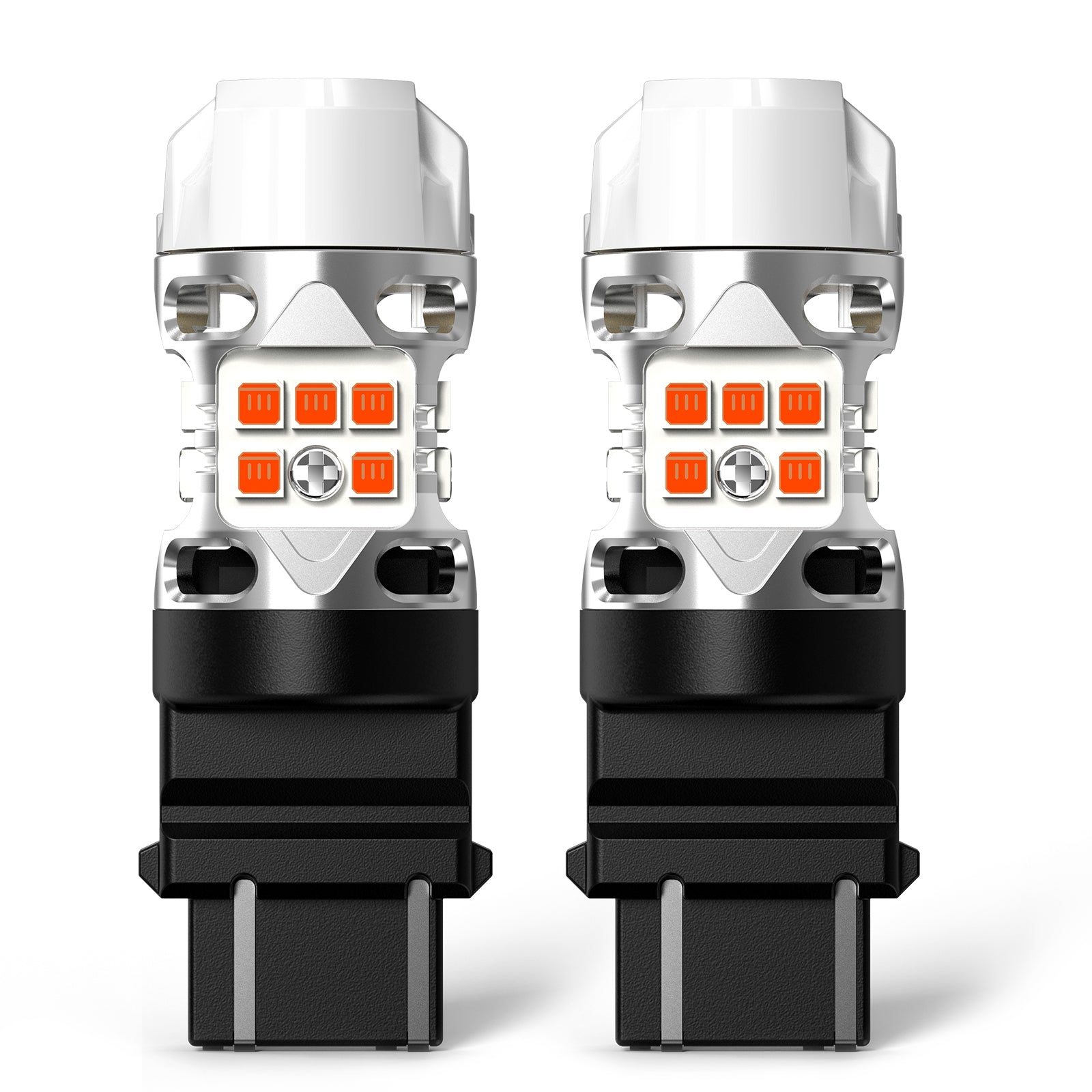 3157 4157 LED Turn Signal Bulbs CanBus-Ready Amber | T3 Series