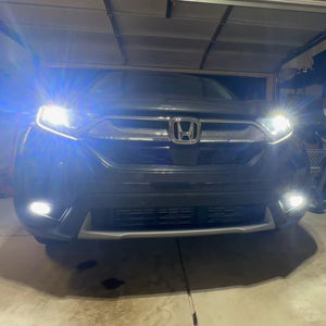 Lasfit bright led headlight bulbs and fog lights for 2017-2019 Honda CR-V