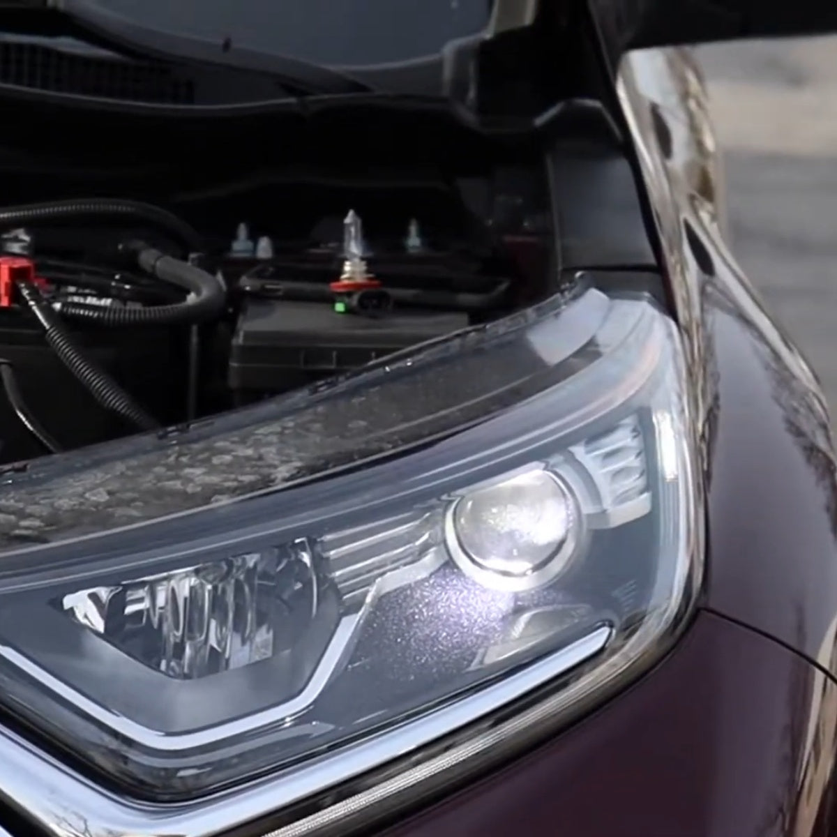 Lasfit bright led headlight low beam bulbs for 2018 Honda CR-V