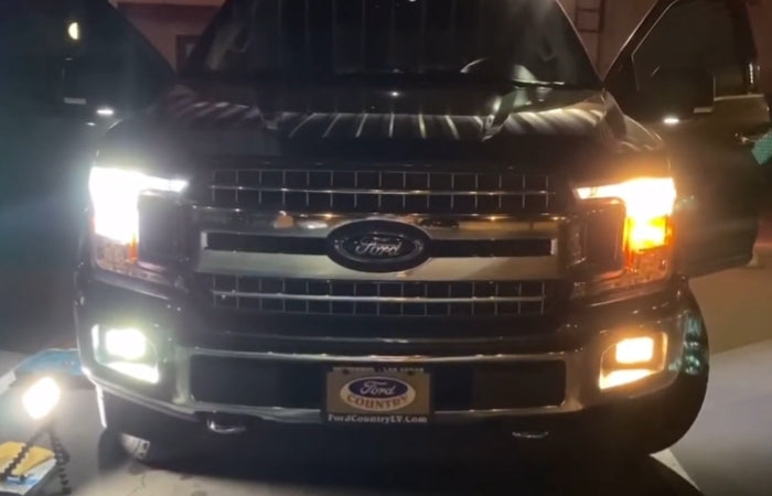 Lasfit led headlight bulbs for 2019 Ford F150