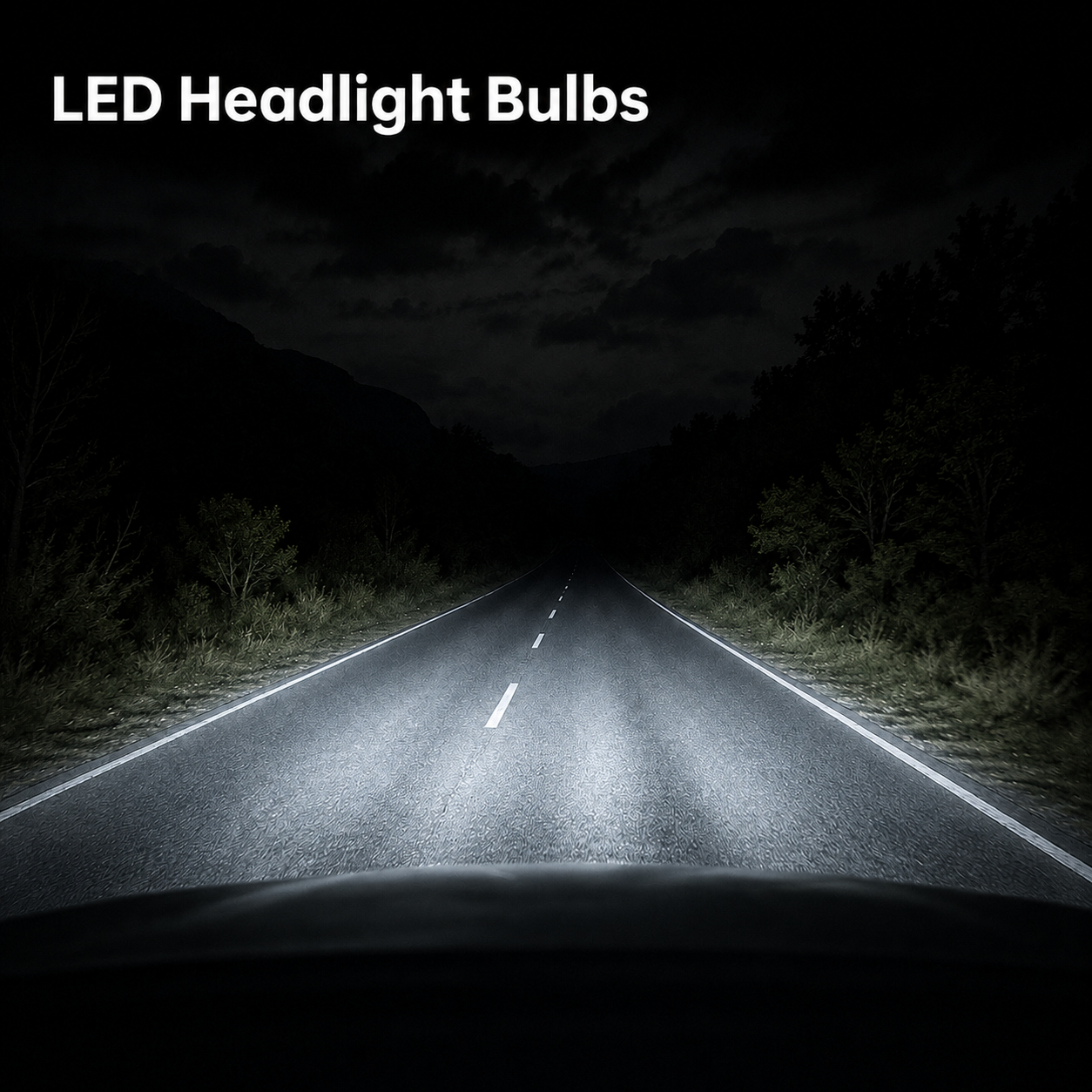 Lasfit LED headlight bulbs for 2018-2026 Jeep Wrangler