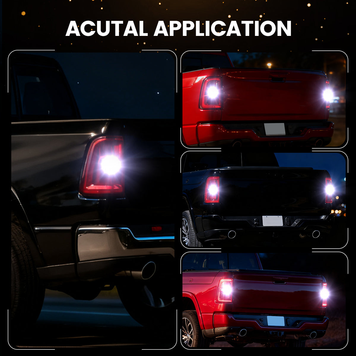 7443 CanBus-Ready Reverse Backup Light LED Bulbs | D2 Series