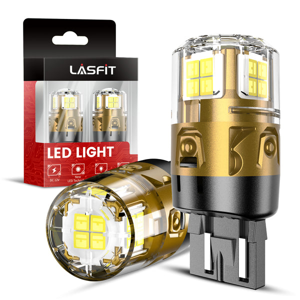 7443 7440 7444 LED Reverse Backup Light Bulb | Xenon White, 2