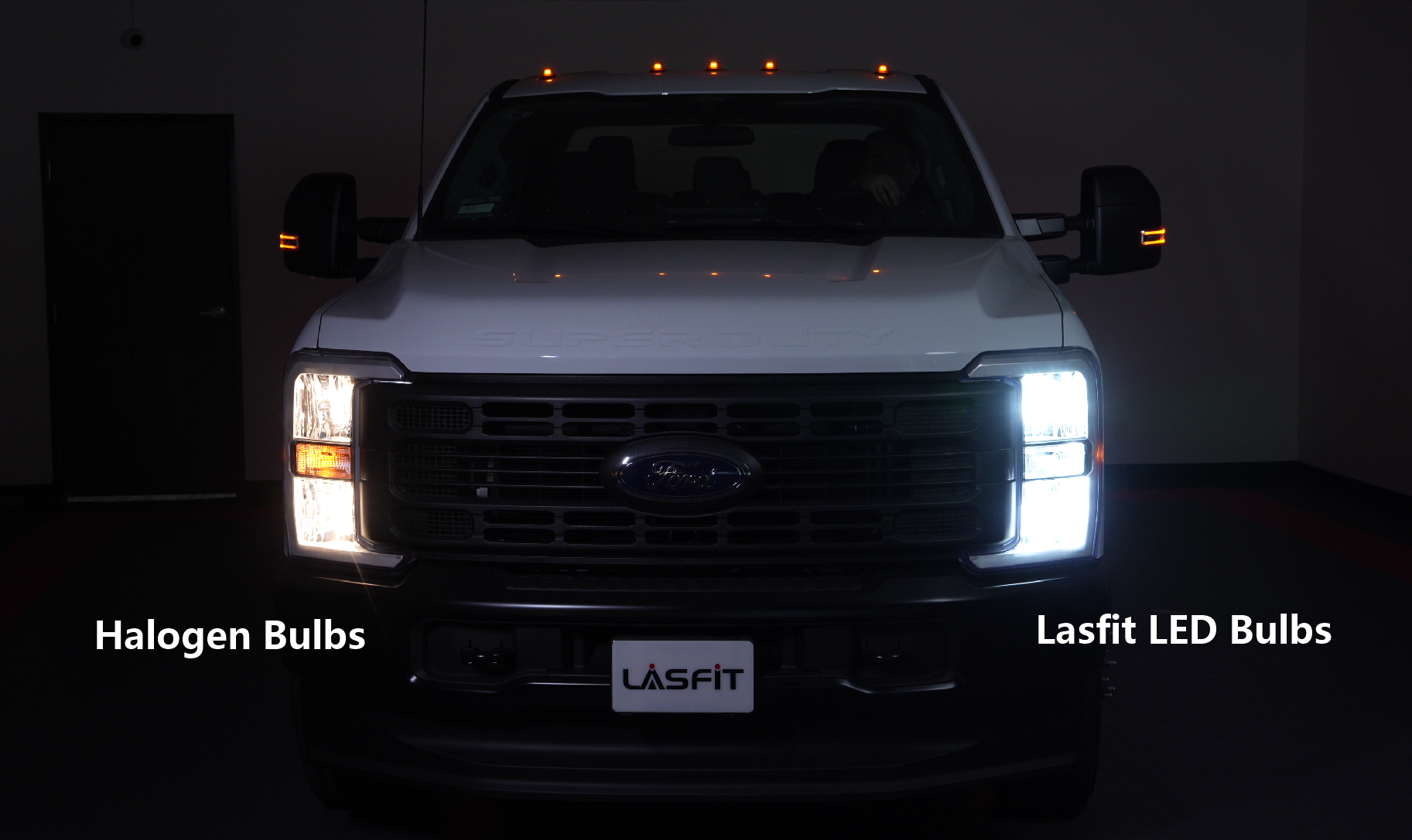 Lasfit Pro-DC vs Halogen Headlight Bulbs
