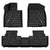Lexus RX350 RX350l RX450h RX450hl 2016-2022 Custom Floor Mats TPE Material 1st & 2nd Row Seat