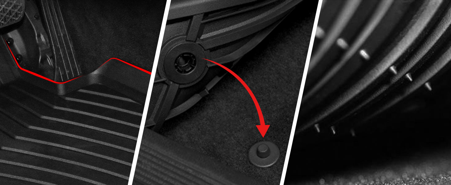 Mercedes-Benz GLC 2023-2026 Anti-slip Floor Mats