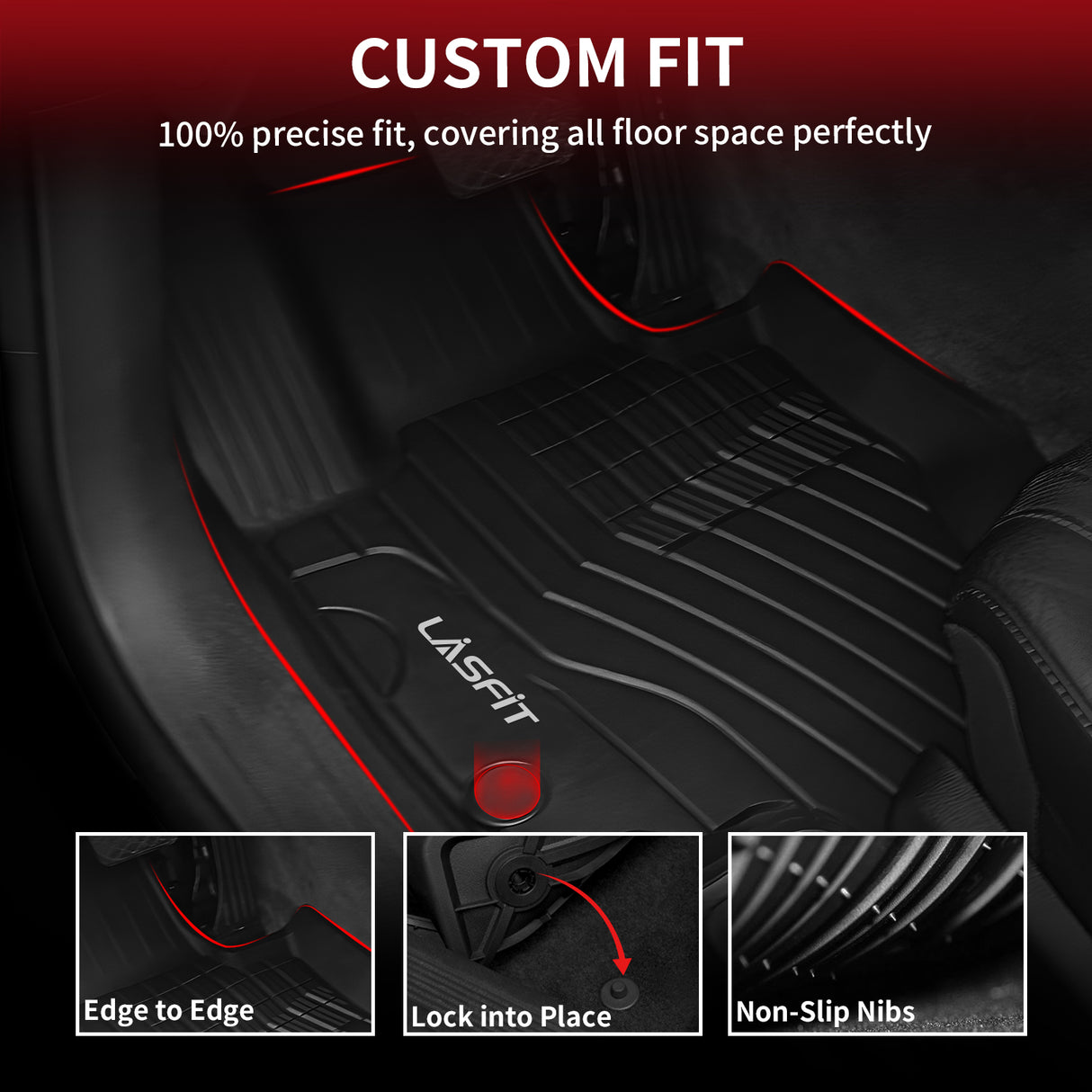 Mercedes-Benz GLE Custom Fit Floor Mats