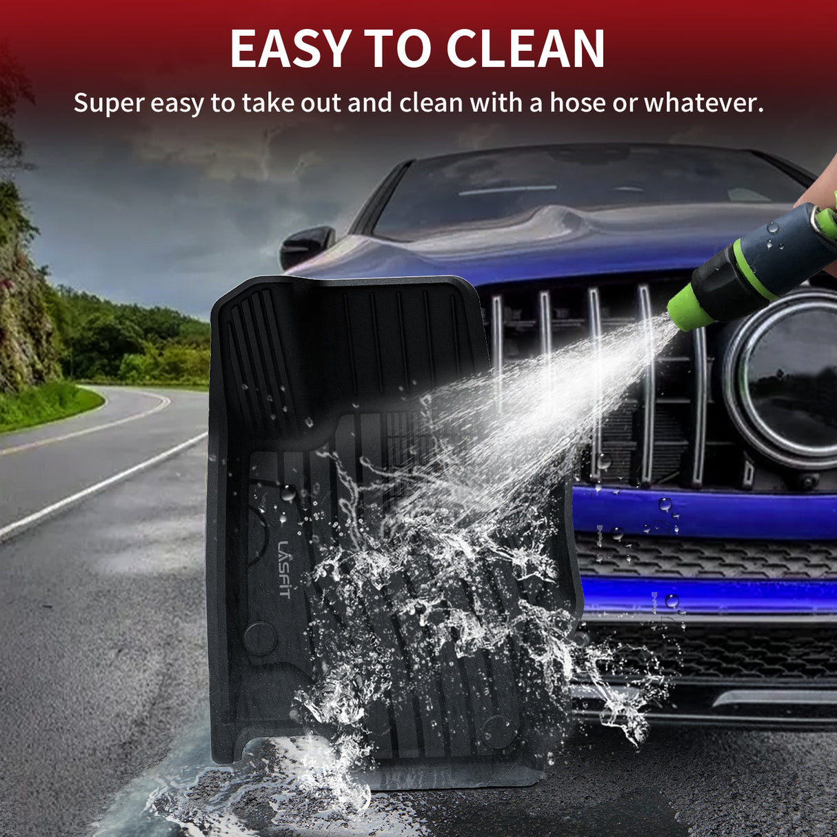     Mercedes-Benz GLE Easy to Clean Floor Mats