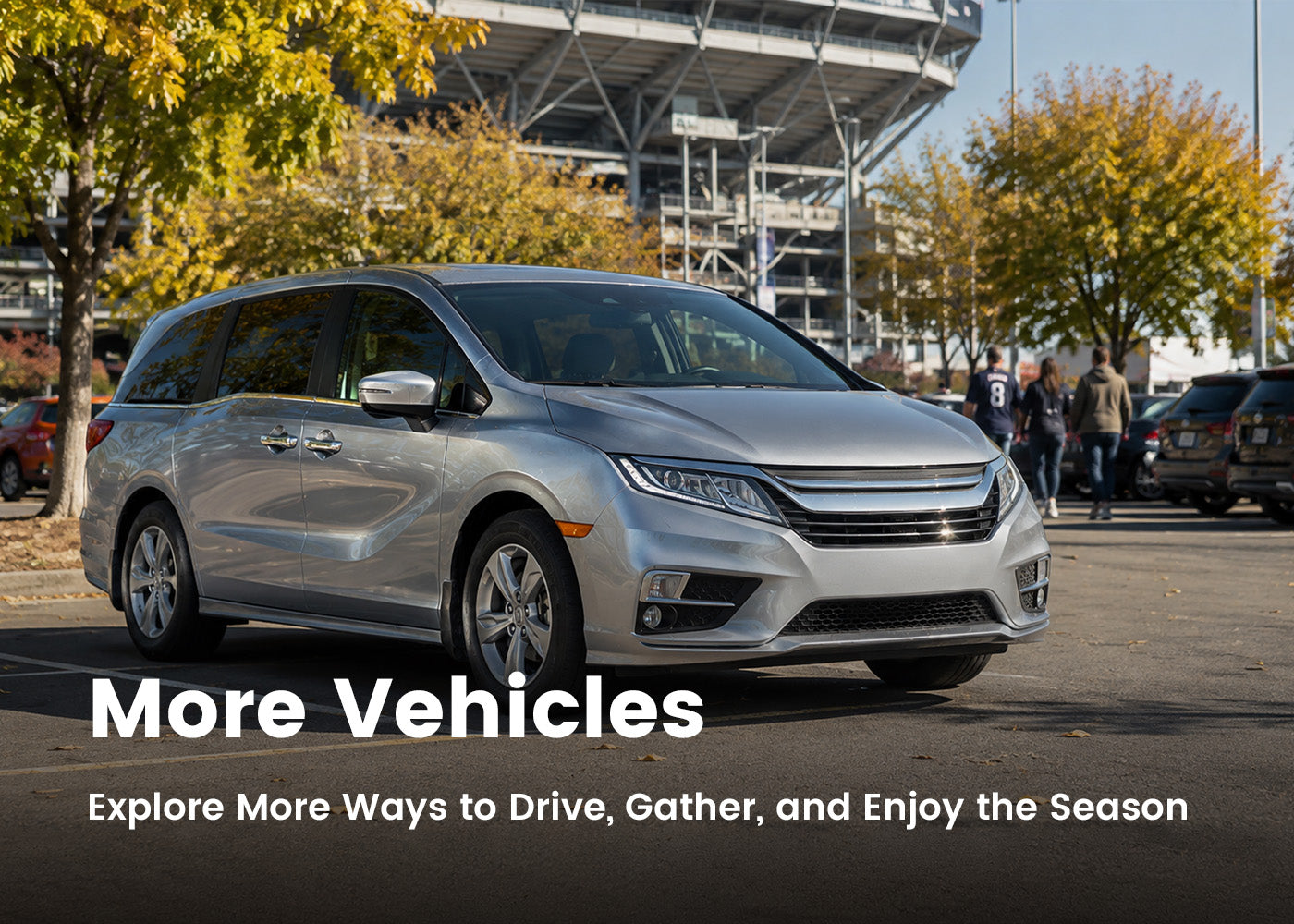 More vehicles for driving, travel and outdoor lifestyles