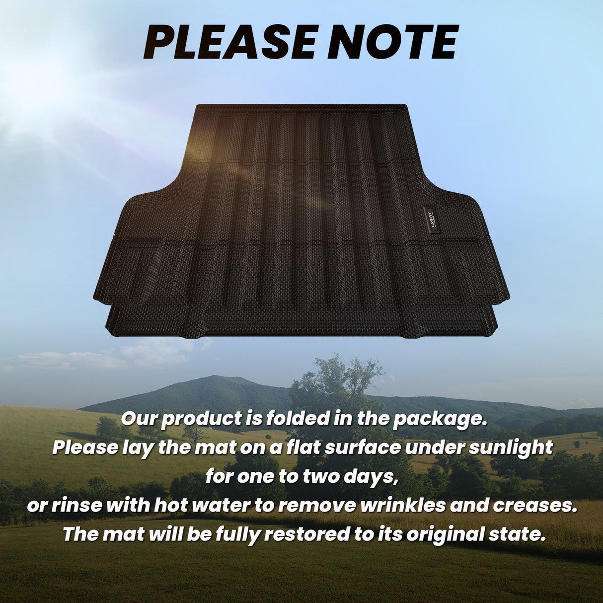 Nissan Frontier 5Feet 2022-2024 Bed Liners Easy to flat