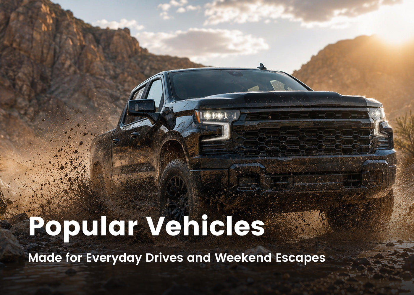 Popular vehicles for everyday drives and weekend escapes