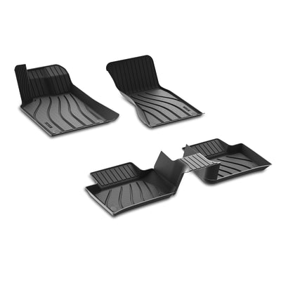 Porsche Macan 2014-2023 Custom Floor Mats TPE Material 1st and 2nd Row