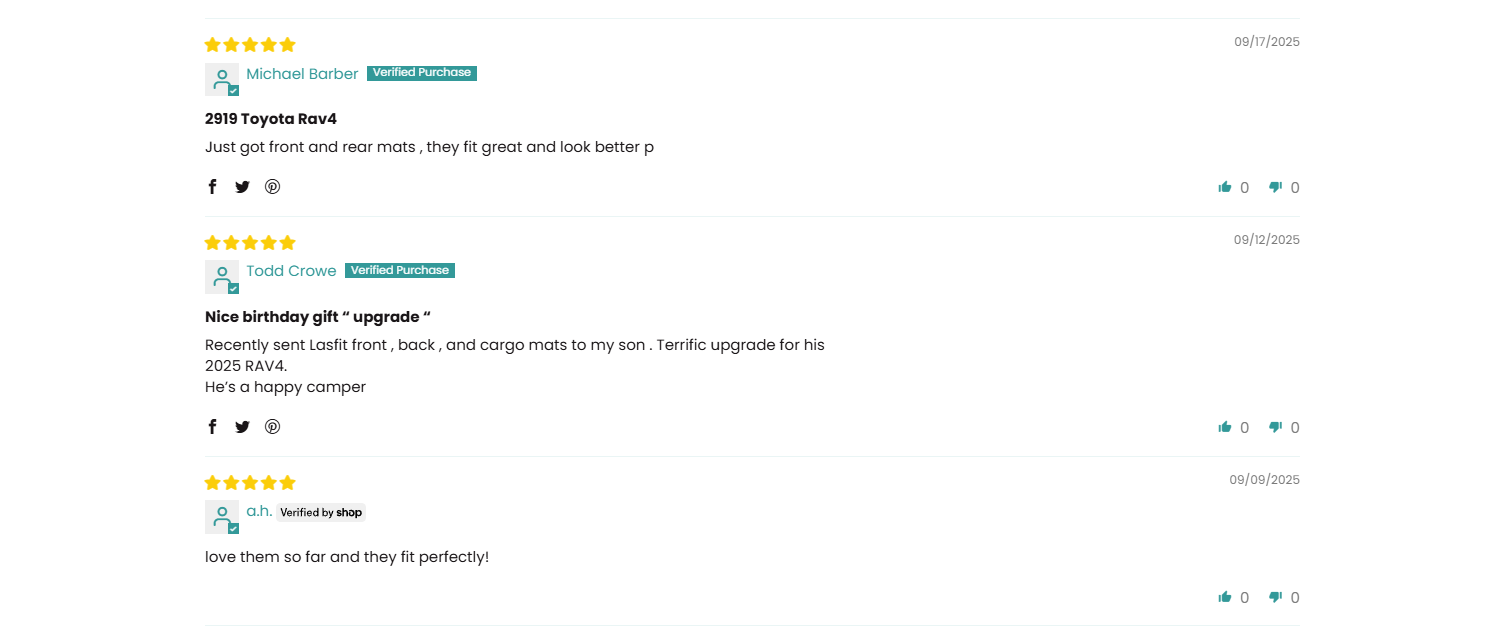 lasfit floor mats real reviews