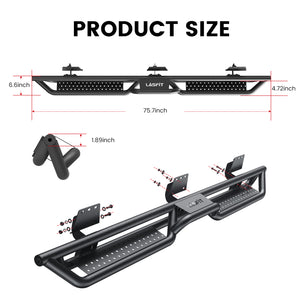 Fit for 2019-2026 Ram 1500 Running Boards Side Steps, Fit Crew Cab Only