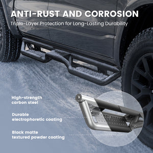 Fit for 2019-2026 Ram 1500 Running Boards Side Steps, Fit Crew Cab Only