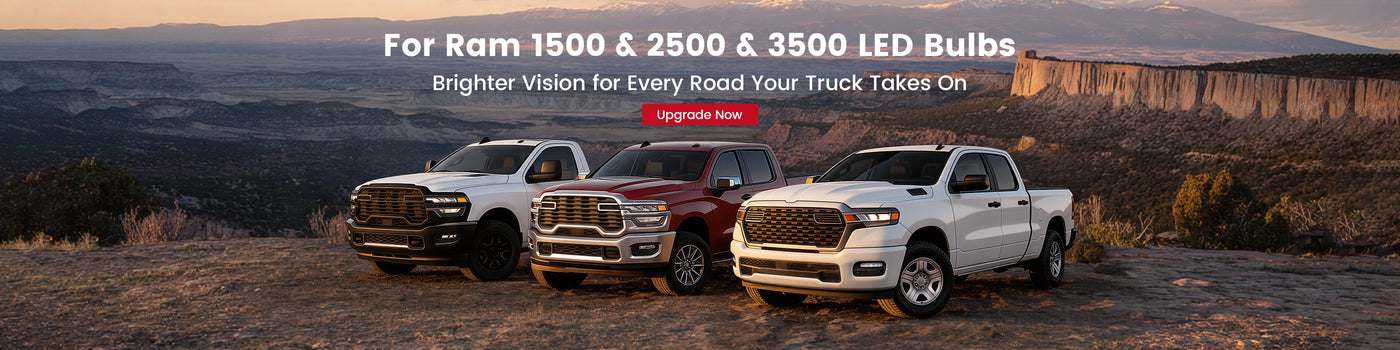 Ram Led bulbs banner
