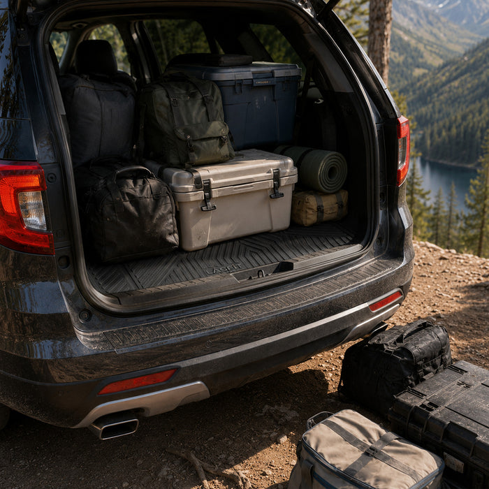 SUV scene