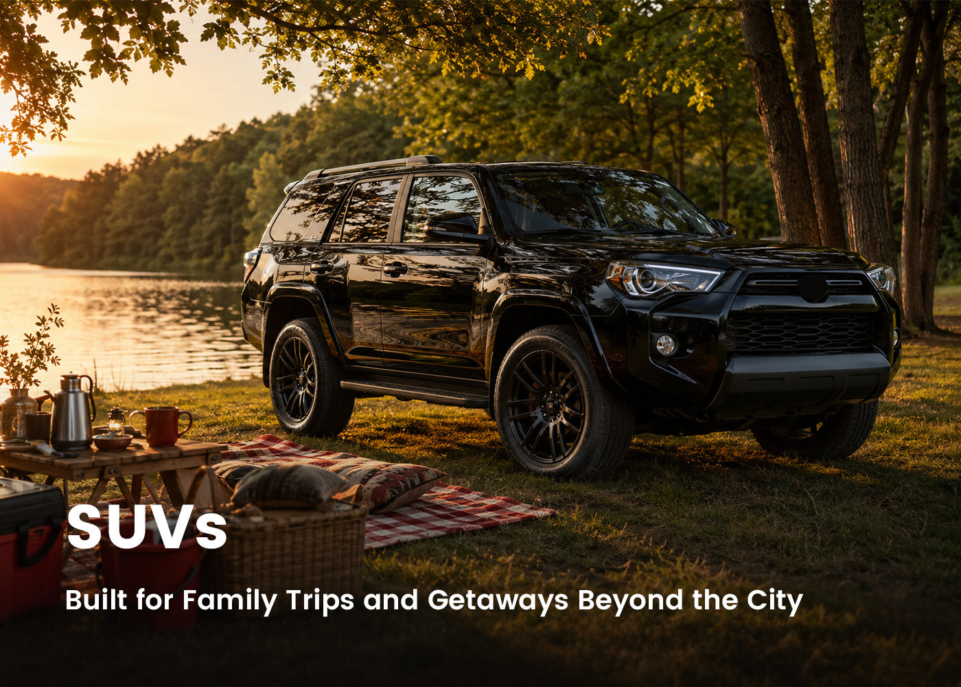 SUVs built for family trips and getaways beyond the city