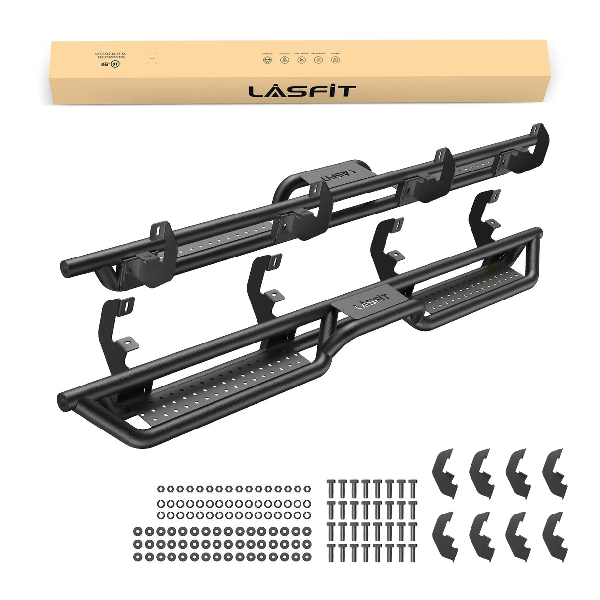 Fit for 2019-2026 Chevrolet Silverado 1500 Running Boards Side Steps, Fit Crew Cab ONLY