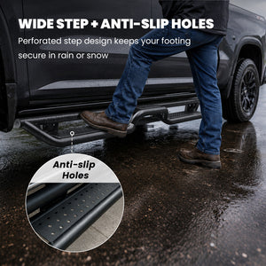 Fit for 2019-2026 Chevrolet Silverado 1500 Running Boards Side Steps, Fit Crew Cab ONLY