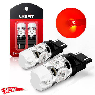 T3-4257R  LED bulbs show the red light