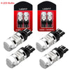 two pairs of T3-7443R LED bulbs