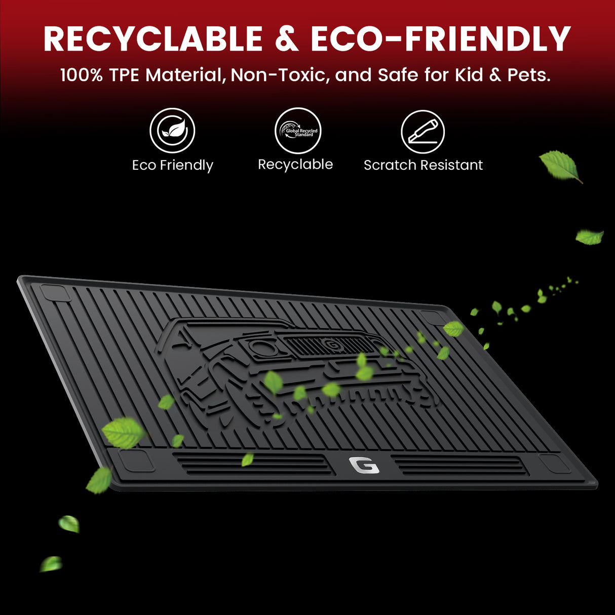 Fit for 2019-2026 Mercedes-Benz G-Class SUV Floor Mats or Cargo Mat