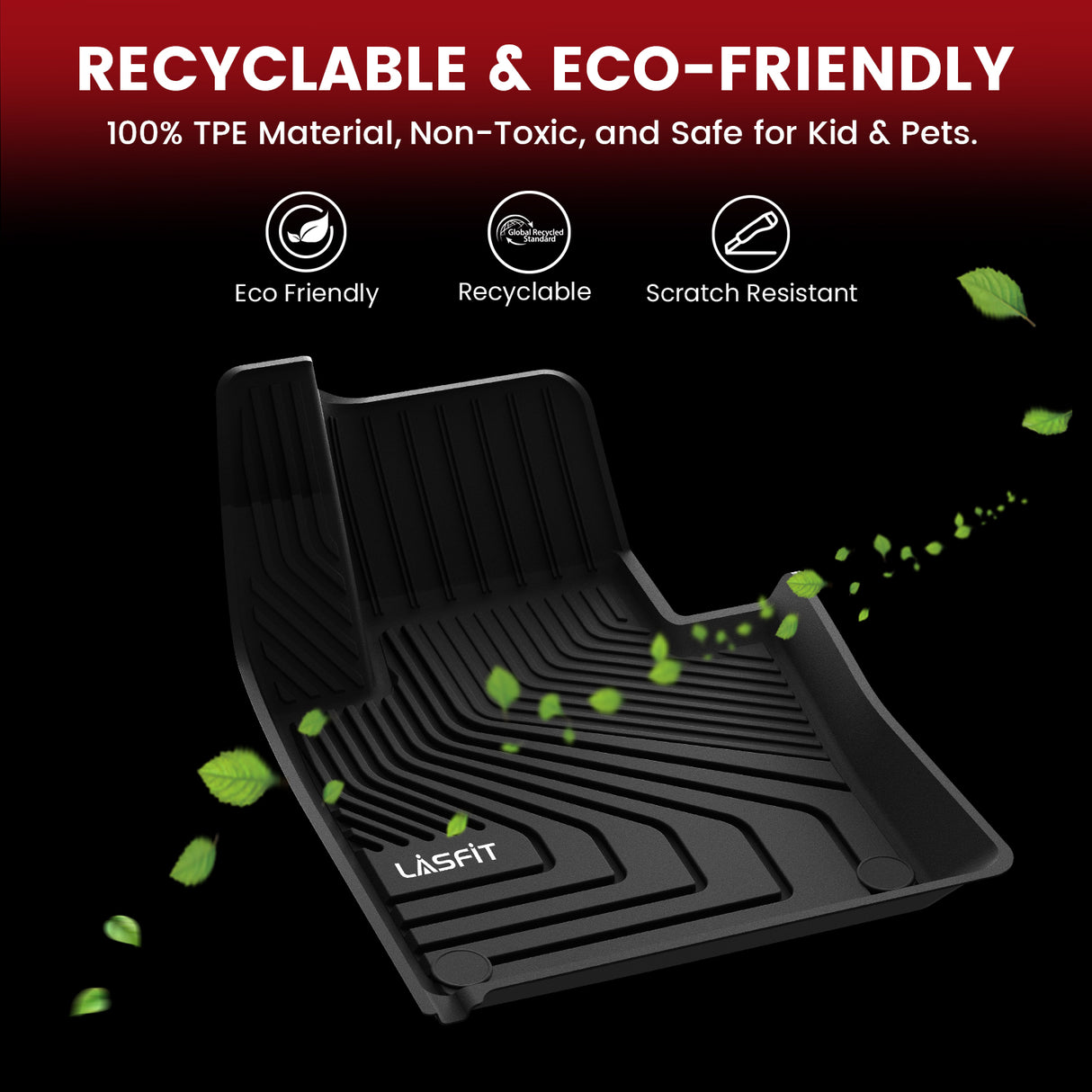 Fit for 2018-2026 Volvo XC60 Floor Mats or Cargo Mat, Fit Gasoline ONLY