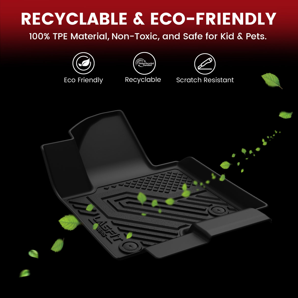 Lasfit Floor Mats TPE Material