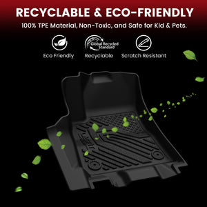 Fit for 2026 Jeep Cherokee Floor & Seatback & Cargo Mats