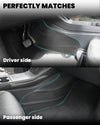 Tesla Model Y 2020-2023 Center Console Side Anti Kick Pads Water Resistant & Dirt Protector Cover Pad Matte Console Protector Interior Accessories