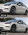 Tesla Model 3 2017-2023 Wheel Protection Covers Hub Caps, Fit 18 Inch Wheel ONLY