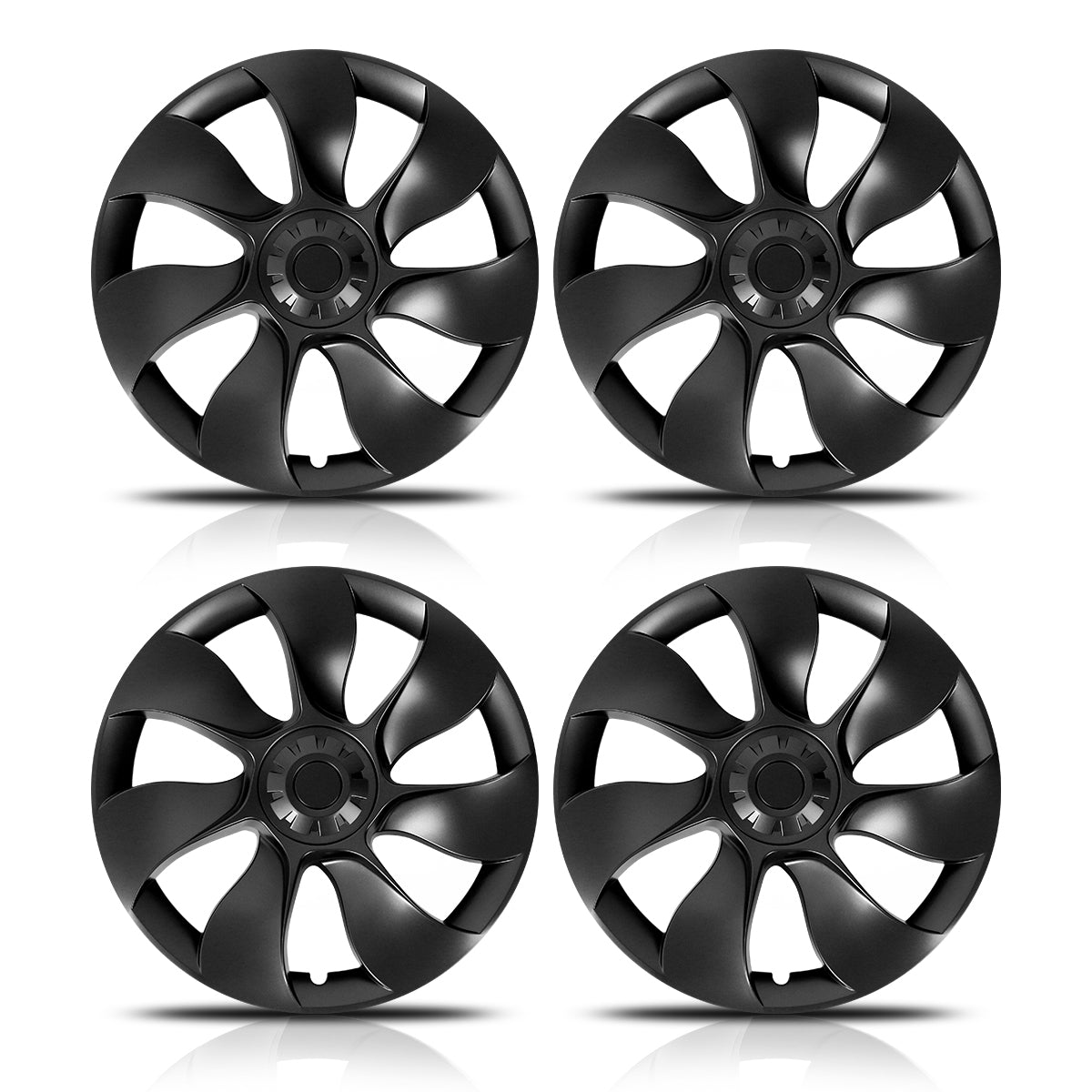 Wheel Cover for Model 3 18 Inch / for Tesla Model Y 19 Matte Black