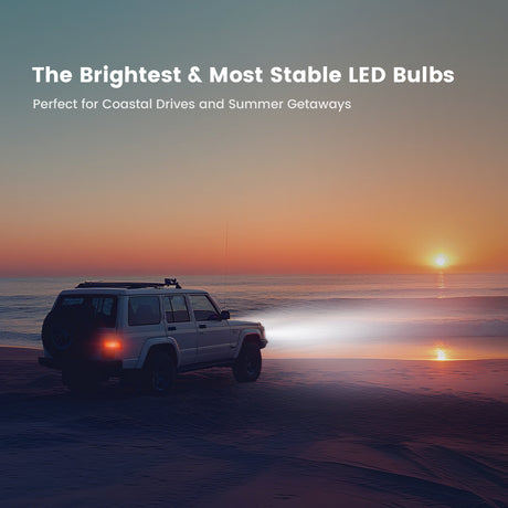 The summer getaways style brightest led headlight bulbs lsplus series