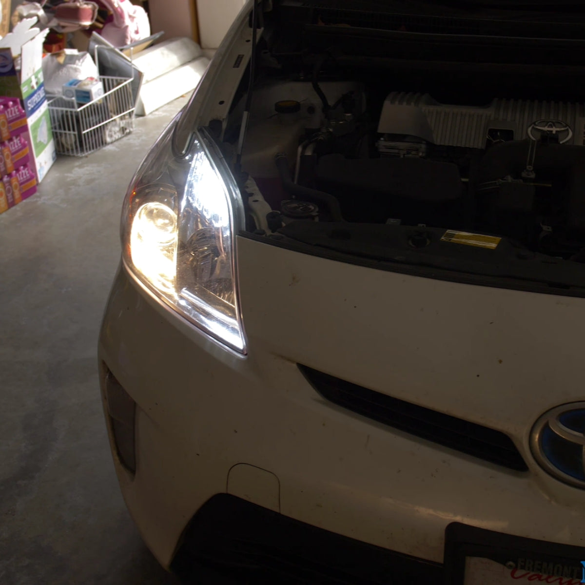 Lasfit 168 led parking lights for Toyota Prius