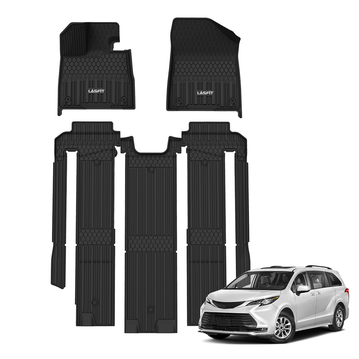 20212024 Toyota Sienna Floor Mats
