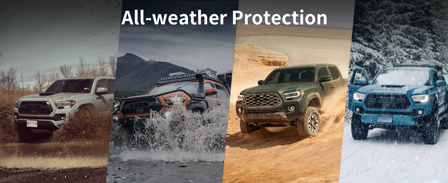 Toyota Tacoma 2018-2023 All-weather Floor Mats