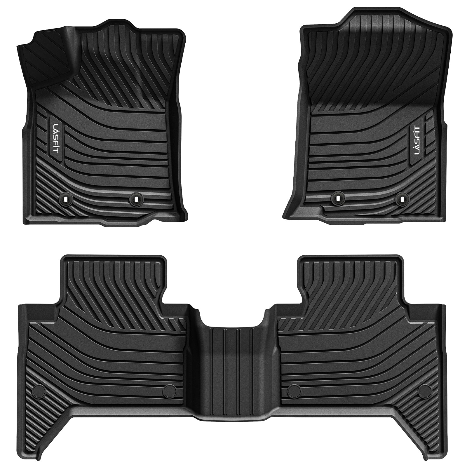 OEM 2019-2023 Toyota Tacoma Floor Mats, All Weather, AT Part