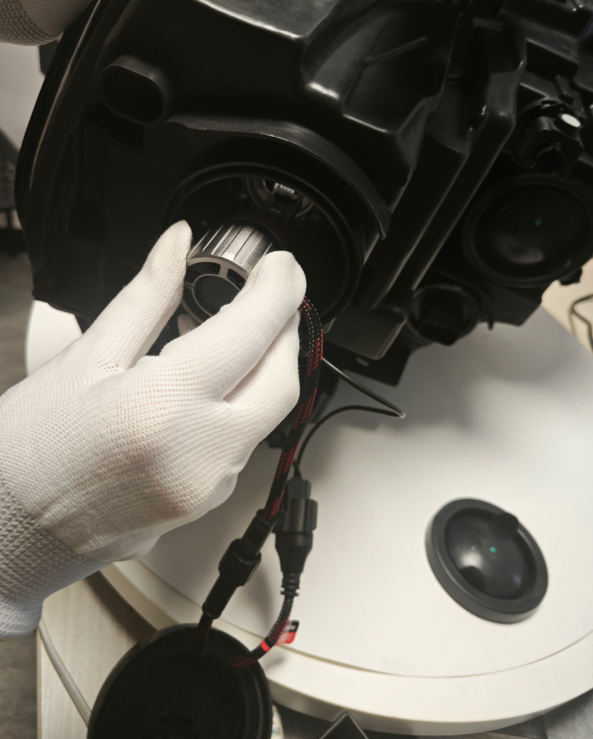 Insert the LED Bulb into the Socket