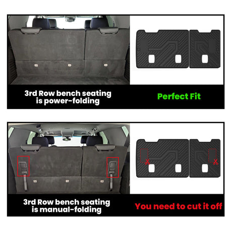 Fit for 2015-2020 Chevrolet Suburban Floor Mats/Cargo Mat/Seatback Mat