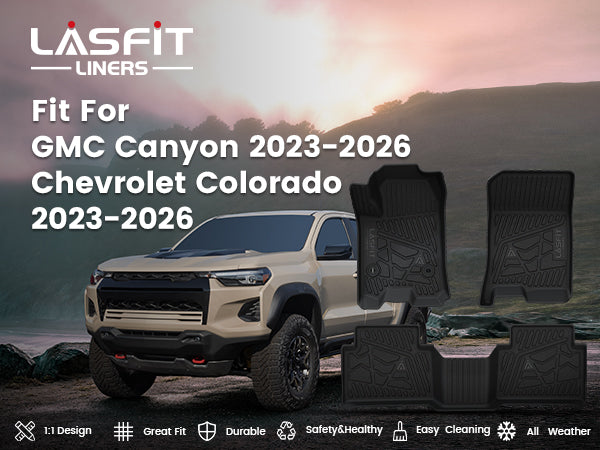 2023-2025 GMC Canyon Floor Mats