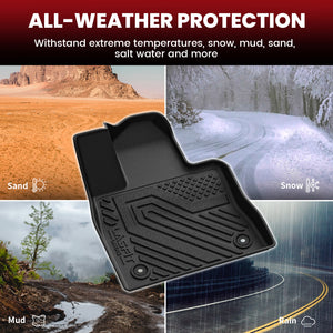 Fit for 2020-2025 Ford Explorer Floor Mats & Seatback & Cargo Mats