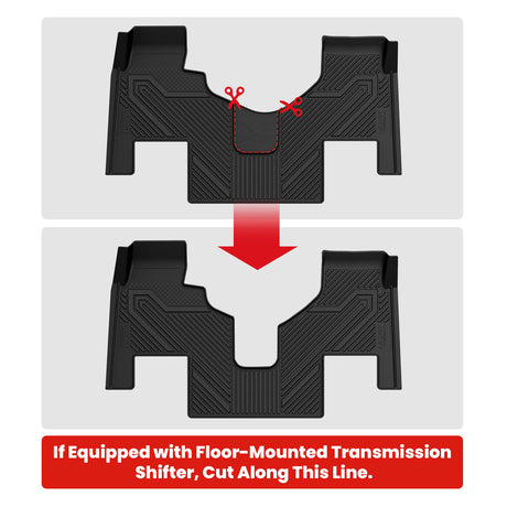 Fit for 2008-2017 Freightliner Cascadia Floor Mats, Fit Sleeper Cab Only, Not Fit Day Cab