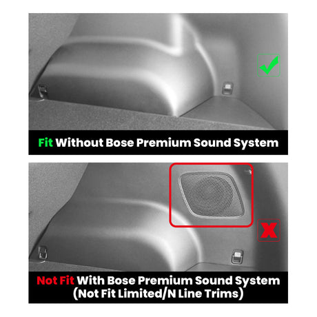 Fit for 2022-2026 Hyundai Tucson Floor Mats & Cargo Mat Set or Floor Mats Only, For Without Subwoofer Only