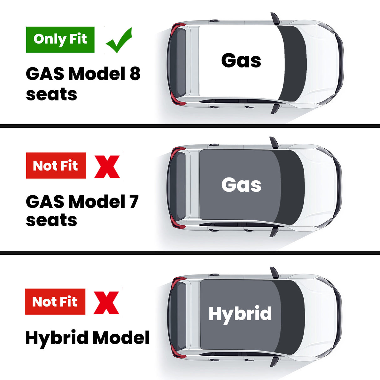 Fit for 2022-2026 Kia Carnival / Carnival Hybrid Floor Mats or Seatback & Cargo Mats