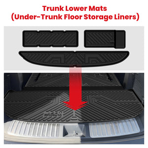Fit for 2027 Kia Telluride Floor Mats or Seatback & Cargo & Rear Trunk Mat