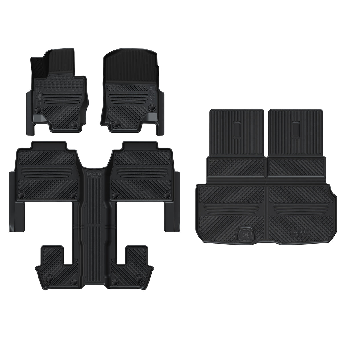 Fit for 2020-2025 Mercedes-Benz GLS Floor Mats/Cargo Mat