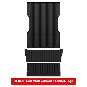 Fit for 2024-2026 Toyota Tacoma 5FT or 6FT Heavy Duty Truck Bed Mat or Tailgate Mat or Front Panel Mat