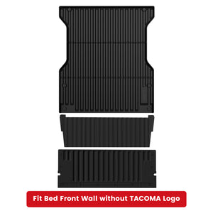 Fit for 2024-2026 Toyota Tacoma 5FT or 6FT Heavy Duty Truck Bed Mat or Tailgate Mat or Front Panel Mat