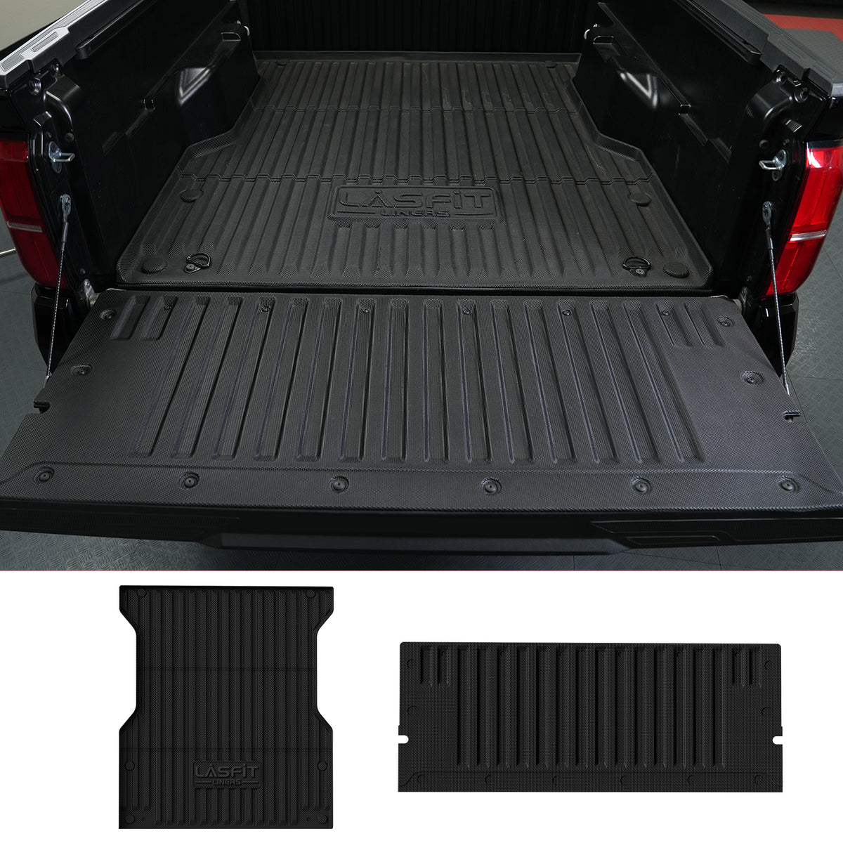 Fit for 2024-2026 Toyota Tacoma 5FT or 6FT Heavy Duty Truck Bed Mat or Tailgate Mat